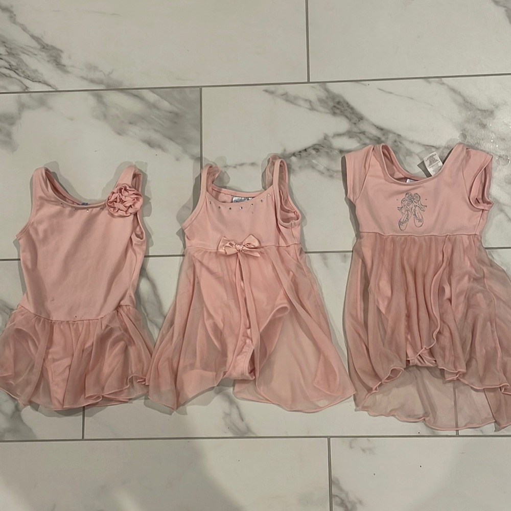 Toddler Ballet leotards (set of 3)